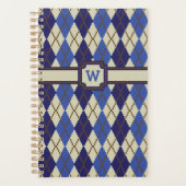 Planificateur Argyle Scone Bleuet (Devant)