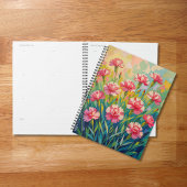 Planificateur aux Œillets Roses