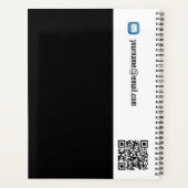 Planificateur avec code QR (Dos)