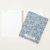 Planificateur avec motif fleur sauvage (Devant avec enveloppe)