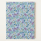 Planificateur avec motif fleur sauvage (Dos)