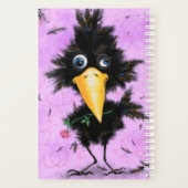 Planificateur avec oiseau drôle (Dos)