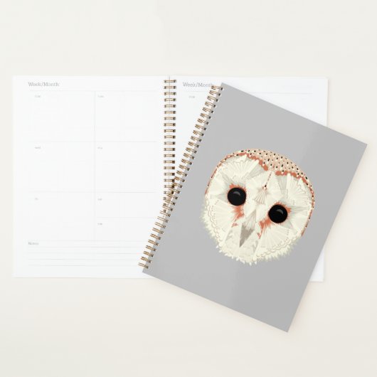 Planificateur Barn Owl (Devant avec enveloppe)