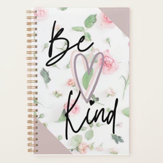 Planificateur Be Kind (Devant)