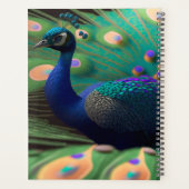 Planificateur beau paon (Dos)