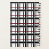 Planificateur blanc et rouge (Dos)