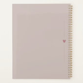 Planificateur Blossom Muse (Dos)