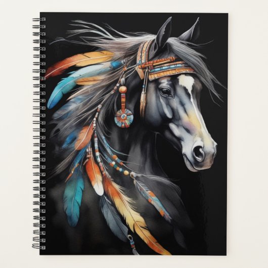 Planificateur Boho Horse (Devant)