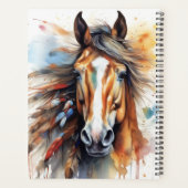 Planificateur Boho Horse (Dos)