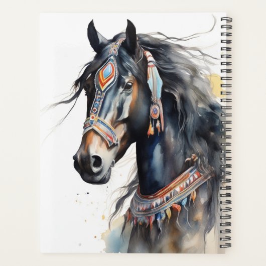 Planificateur Boho Horse (Dos)