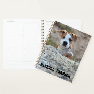 Planificateur calendrier Pitbull Terrier Puppy