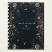 Planificateur/Carnet Céleste Mystique (Devant)