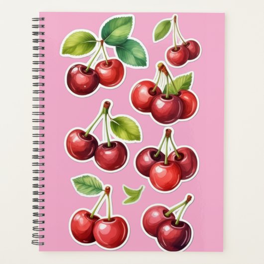 Planificateur Cerise Esthétique (Devant)