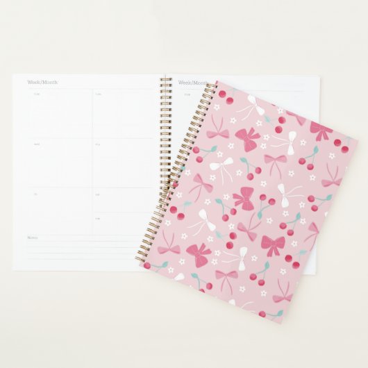 Planificateur Cherry Bow (Devant avec enveloppe)