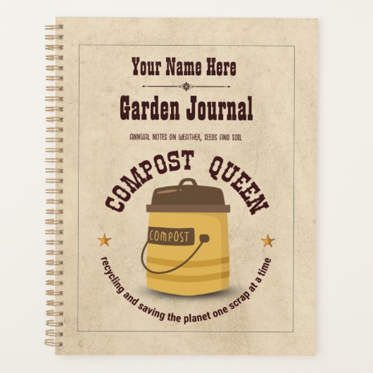 Planificateur Compost Queen (Devant)