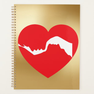 Planificateur Couples Red Heart 2026