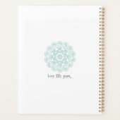 Planificateur Crochet Turquoise (Dos)