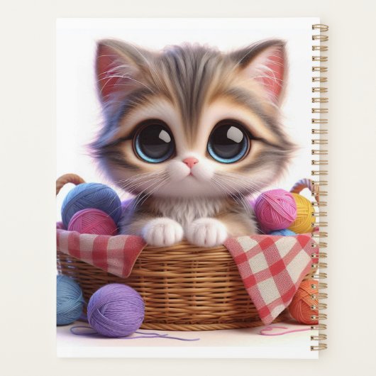 Planificateur Cute Chat (Dos)