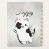 Planificateur - Cute Kawaii Happy Kitty (Dos)