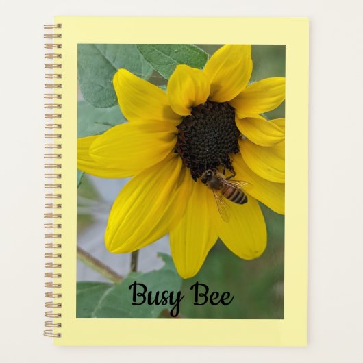 Planificateur d'abeilles occupé (Devant)