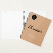 Planificateur d'affaires Abstrait moderne (Devant avec enveloppe)