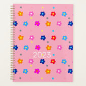 Planificateur d'alimentation à fleurs 2023 (Devant)