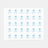 Planificateur d'anniversaire / Sticker organisateu (Feuille)