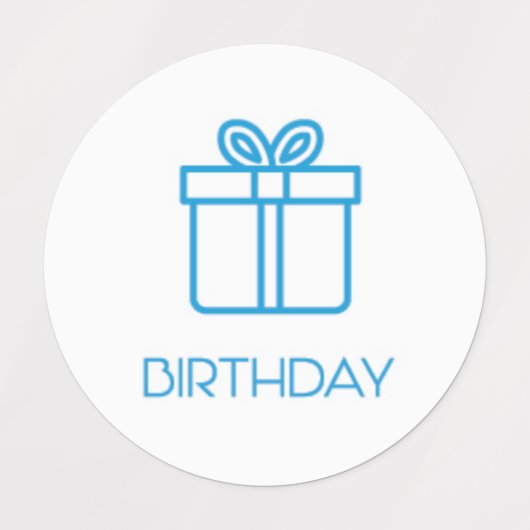 Planificateur d'anniversaire / Sticker organisateu (Design 1)