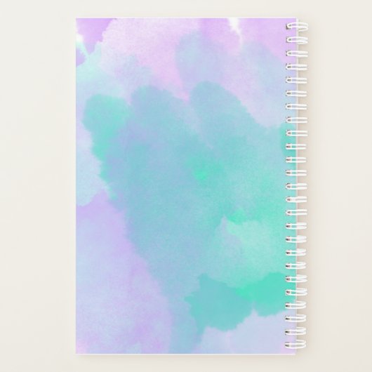 Planificateur d'aquarelle de devis Inspiration (Dos)