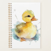 Planificateur d'aquarelle pour canard bébé (Devant)