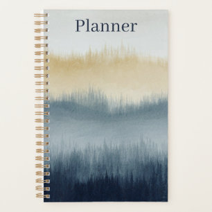 Planificateur d'art aquarelle 5,5x8,5 Bleu