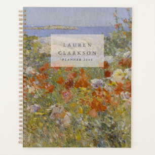 Planificateur d'art fin de prairie de fleurs sauva