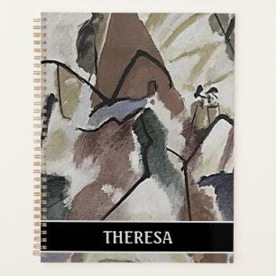 Planificateur d'art Vintage Abstrait