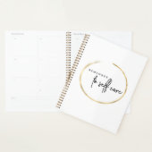 Planificateur d'autosoins (Devant avec enveloppe)