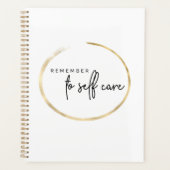 Planificateur d'autosoins (Devant)