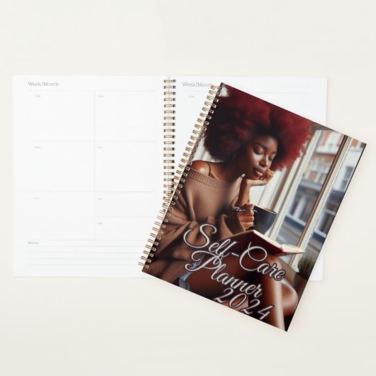 Planificateur d'autosoins 2024 : Planification du  (Devant avec enveloppe)