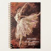 Planificateur de ballet avec peinture d'art origin (Devant)
