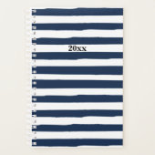 Planificateur de bandes bleues et blanches (Devant)