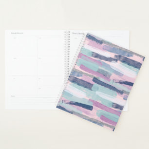 Planificateur de bandes pastel Muet