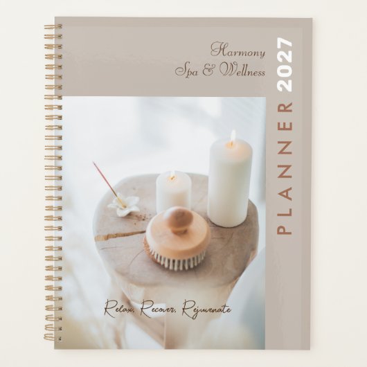 Planificateur de bougie, de brosse et de spa et de (Devant)