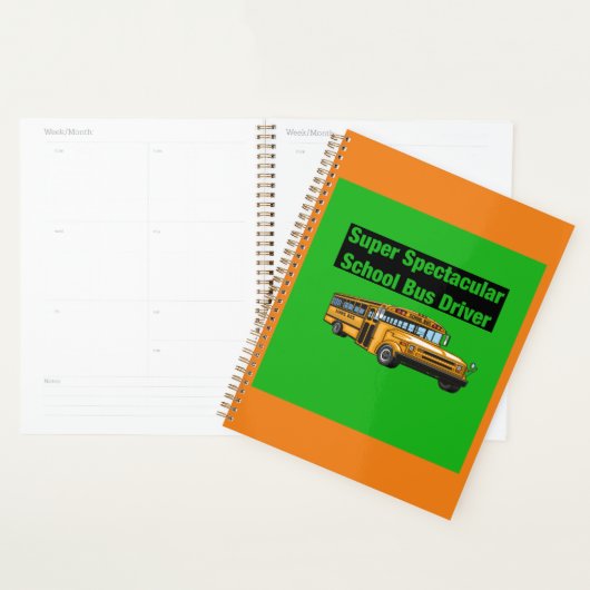 Planificateur de cadeaux pour les conducteurs de b (Devant avec enveloppe)