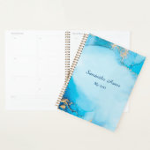Planificateur de cahier de notes personnalisé (Devant avec enveloppe)