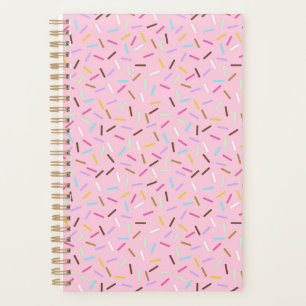 Planificateur de cahier de notes Rose Arc-en-ciel