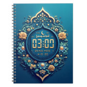 Planificateur de cahier de Ramadan | Journal islam (Devant)
