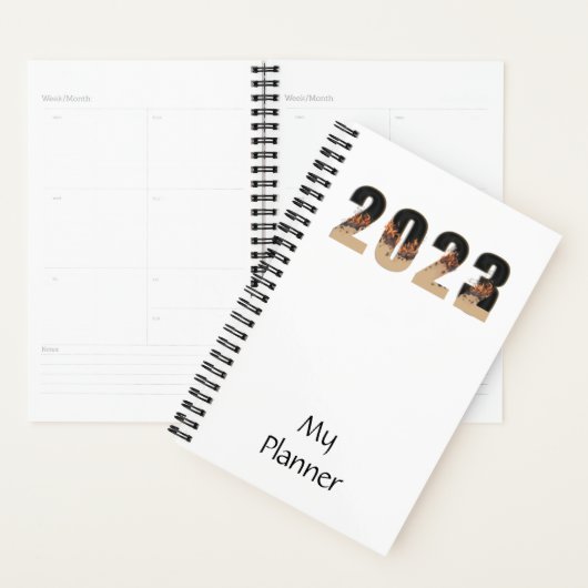 Planificateur de calendrier 2023 (Devant avec enveloppe)