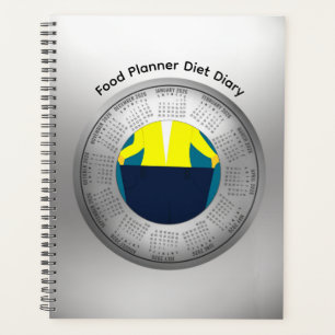 Planificateur de calendrier 2026 Journal de nourri