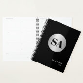 Planificateur de calendrier à logo monogramme arge (Devant avec enveloppe)