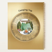 Planificateur de calendrier de voyage de camping 2 (Dos)