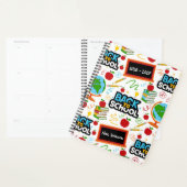 Planificateur de calendrier pour enseignant de ren (Devant avec enveloppe)