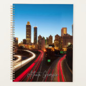 Planificateur de calendrier Skyline Atlanta Georgi (Devant)